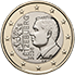 Coin visual: Luxembourg, 1 Euro (Second series)