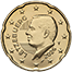 Coin visual: Luxembourg, 20 cents (Second series)