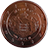 Coin visual: Monaco, 1 cent (Third series)