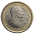 Coin visual: Vatican, 1 Euro (Sixth series)
