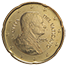 Coin visual: Vatican, 20 cents (Sixth series)