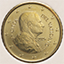 Coin visual: Vatican, 50 cents (Sixth series)