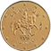 Coin visual: Bulgaria, 10 cents (First series)