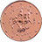 Coin visual: Bulgaria, 1 cent (First series)