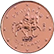 Coin visual: Bulgaria, 2 cents (First series)
