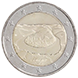 Commemorative Euro coin visual: Germany 2025, The Great Bend in the Saar at Mettlach - Third of the Bundesl&auml;nder II series