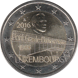 Visuel de la pi&egrave;ce comm&eacute;morative: Luxembourg 2016, 50e anniversaire du Pont Grande-Duchesse Charlotte, � Luxembourg