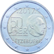 Visuel de la pi&egrave;ce comm&eacute;morative: Luxembourg 2017, 50e anniversaire du volontariat aupr&egrave;s de l'arm&eacute;e luxembourgeoise