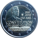 Visuel de la pi&egrave;ce comm&eacute;morative: Luxembourg 2018, 150e anniversaire de la Constitution du Luxembourg, entr&eacute;e en vigueur en 1868
