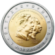 Visuel de la pi&egrave;ce comm&eacute;morative: Luxembourg 2005, GD Henri et Adolphe