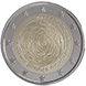 Commemorative Euro coin visual: Portugal 2024, 50th anniversary of Revolution of the Carnations on 25 April 1974