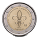 Commemorative Euro coin visual: Portugal 2025, World Scouting and Youth Movements