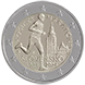 Commemorative Euro coin visual: Slovakia 2024, 100 years of Ko�ice Peace Marathon