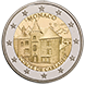 Commemorative Euro coin visual: Monaco 2025, Carlad&egrave;s county