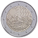 Commemorative Euro coin visual: Monaco 2025, Marquisate of Baux