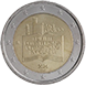 Commemorative Euro coin visual: San Marino 2024, 50th anniversary of the Declaration of Civil Rights and the Fundamental Principles of the Legal System of San Marino