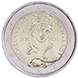 Commemorative Euro coin visual: San Marino 2025, 550th anniversary of the birth of Michelangelo