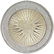 Commemorative Euro coin visual: Lithuania 2025, Defense of Lithuania