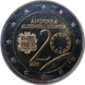 Visuel de la pi&egrave;ce comm&eacute;morative: Andorre 2014, 20e anniversaire de l'entr&eacute;e de la principaut&eacute; au Conseil de l'Europe