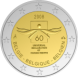 Visuel de la pi&egrave;ce comm&eacute;morative: Belgique 2008, 60e anniversaire de la D�claration Universelle des Droits de l'Homme