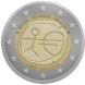 Visuel de la pi&egrave;ce comm&eacute;morative: Belgique 2009, Dixi�me anniversaire de l'Union �conomique et mon�taire