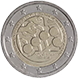 Visuel de la pi&egrave;ce comm&eacute;morative: Chypre 2023, 60e anniversaire de la cr&eacute;ation de la Banque centrale de Chypre, en 1963