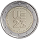 Visuel de la pi&egrave;ce comm&eacute;morative: Espagne 2023, Pr&eacute;sidence espagnole du Conseil de l'Union europ&eacute;enne au 2e semestre 2023