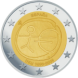 Visuel de la pi&egrave;ce comm&eacute;morative: Espagne 2009, Dixi�me anniversaire de l'Union �conomique et mon�taire