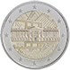 Commemorative Euro coin visual: France 2025, Louvre Museum