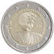 Visuel de la pi&egrave;ce comm&eacute;morative: Gr&egrave;ce 2024, 150e anniversaire de la naissance de l'&eacute;crivaine grecque Penelope Delta, le 24 avril 1874 &agrave; Alexandrie, en &Eacute;gypte